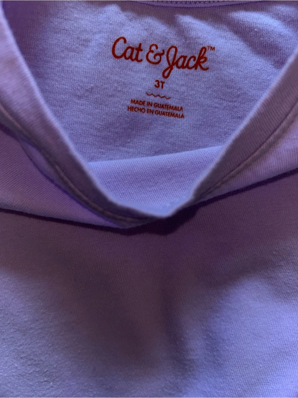Disney, Carter’s, Cat & Jack, Place Girls Long Sleeve Tees - Black, Lilac & Red